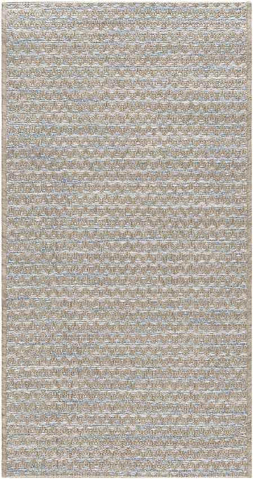 Cappele 2x4 Outdoor Blue Area Rug Carpet for Living Room Bedroom or Kitchen (2' x 3'7")